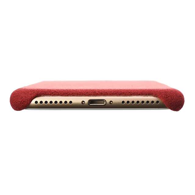 【iPhone8 Plus/7 Plus ケース】Ultrasuede Air jacket (Red)サブ画像