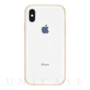【iPhoneX ケース】Shock proof Air Jacket (Rubber Gold)