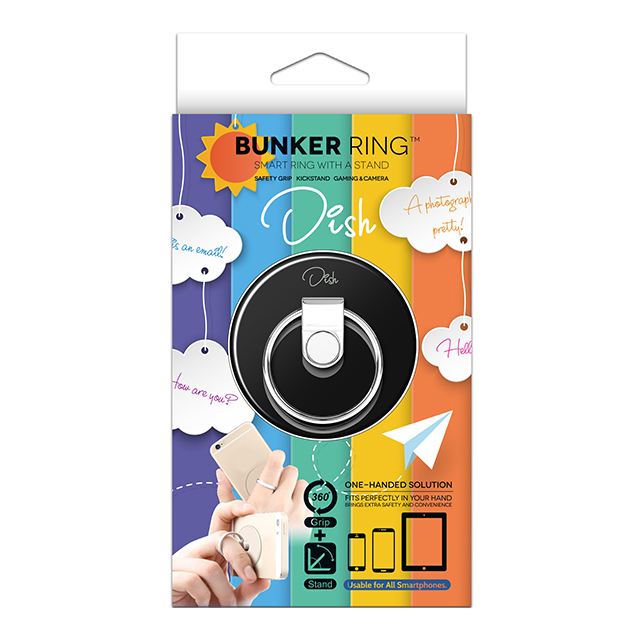 BUNKER RING Dish (Black)サブ画像
