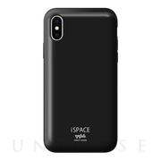 【iPhoneXS/X ケース】iSPACE デザインケース (Color ブラック)