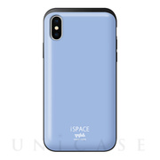 【iPhoneXS/X ケース】iSPACE デザインケース (Color ブルー)