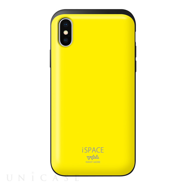 【iPhoneXS/X ケース】iSPACE デザインケース (Color イエロー)