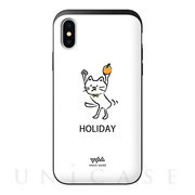 【iPhoneXS/X ケース】iSPACE デザインケース (HOLIDAY)