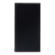 【iPhoneX ケース】薄型PUレザーフラップケース「PRIME Smart Flap」(オートスリープ対応)/ブラック