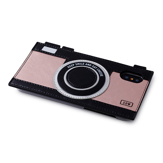 【iPhoneXS/X ケース】Camera Case (ピンク)サブ画像