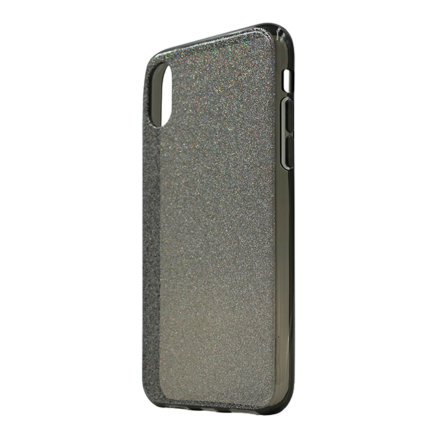 【iPhoneXS/X ケース】Clear Glitter Case (Black)サブ画像