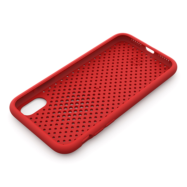 【iPhoneXS/X ケース】Mesh Case (Red)サブ画像
