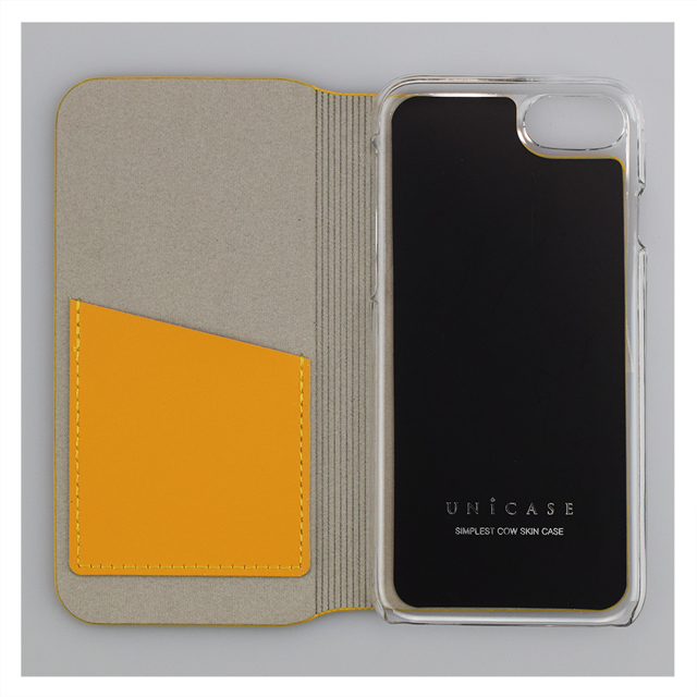 【iPhoneSE(第3/2世代)/8/7 ケース】SIMPLEST COWSKIN CASE for iPhoneSE(第2世代)/8/7(BUTTER CUP)サブ画像