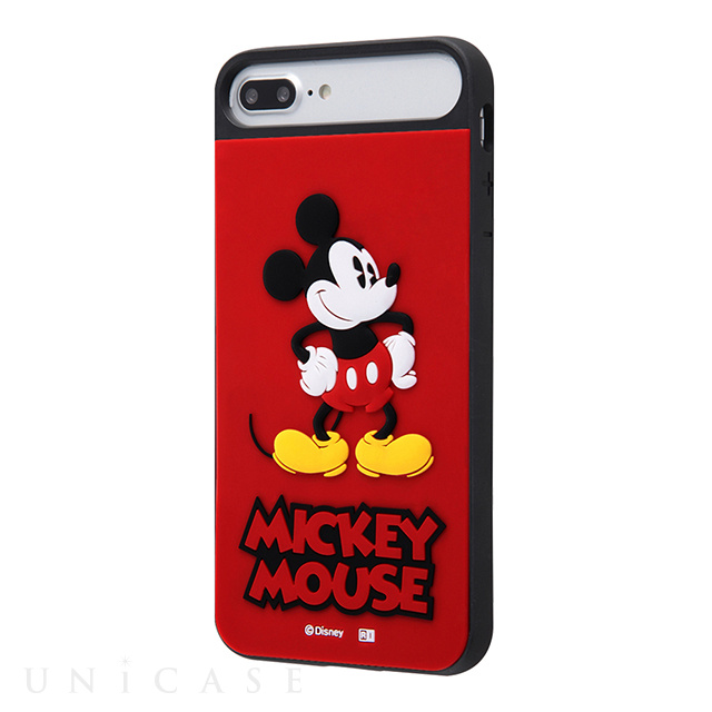 【iPhone8 Plus/7 Plus ケース】ディズニーキャラクター/耐衝撃ケース キャトル シリコン (『ミッキーマウス』_1)