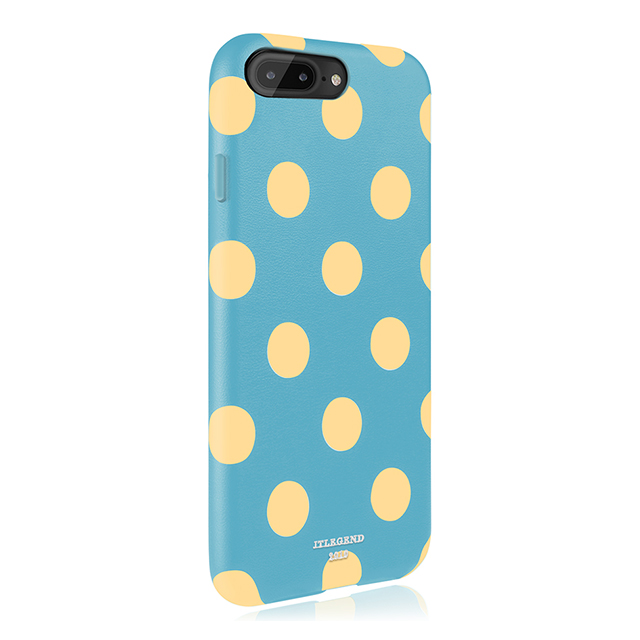 【iPhone8 Plus/7 Plus ケース】Polka PU Leather Back Case (Banana Lagoon)サブ画像