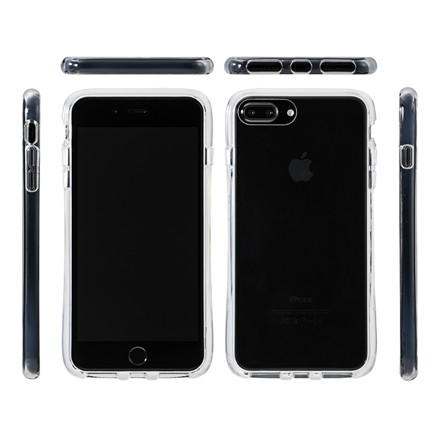【iPhone8 Plus/7 Plus ケース】Glass Hybrid Clear Case (Clear)サブ画像