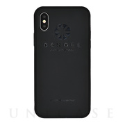 【iPhoneXS/X ケース】iPhoneX case logo (Black×Black)