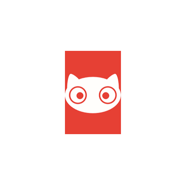 「PAPERANG」専用 感熱連続フレーム用紙 (赤色猫 黒発色) 3本パックサブ画像