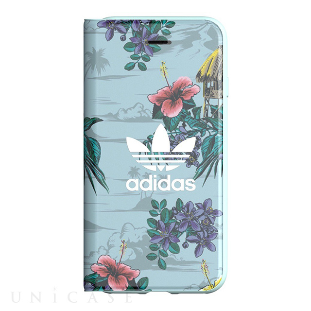 【iPhone8/7/6s/6 ケース】Booklet Case (Floral/Ash Grey)
