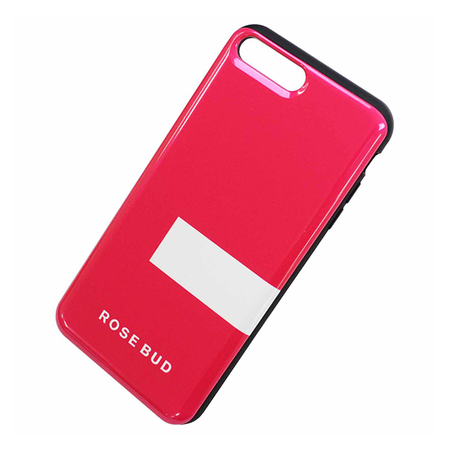 【iPhone8 Plus/7 Plus ケース】ROSE BUD [LINE] シェルケース (ピンク)サブ画像