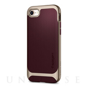 【iPhone8/7 ケース】Neo Hybrid Herringbone (Burgundy)