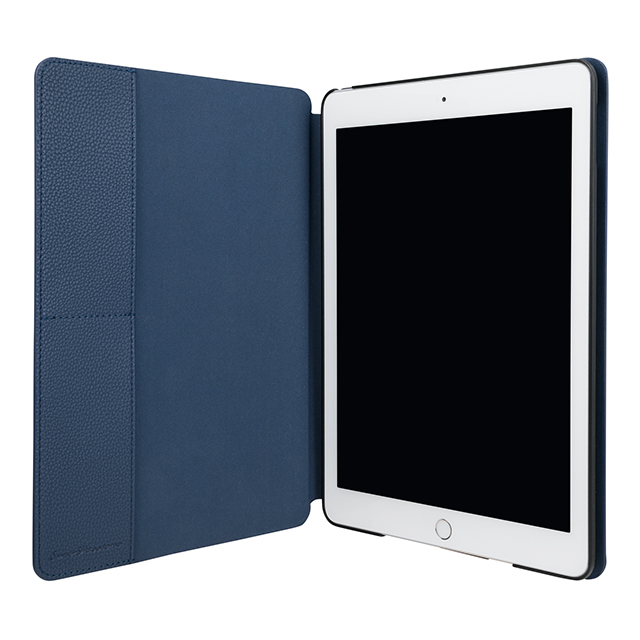 【iPad(9.7inch)(第5世代/第6世代) ケース】“EURO Passione” Book PU Leather Case (Navy)サブ画像