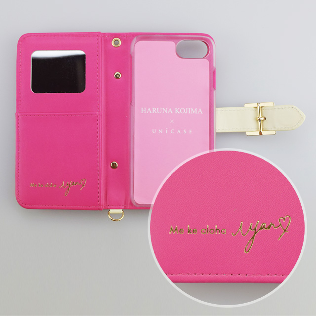 【iPhoneSE(第3/2世代)/8/7/6s/6 ケース】HARUNA KOJIMA Trunk Case for iPhoneSE(第2世代)/8/7/6s/6 (Fuchsia Pink)goods_nameサブ画像