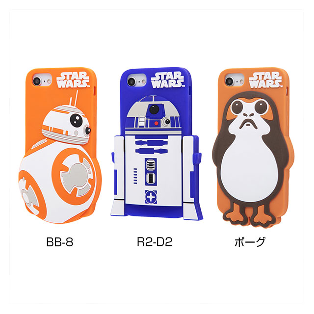 【iPhone8/7/6s/6 ケース】「スター・ウォーズ」/シリコンケース ダイカット (R2-D2)サブ画像