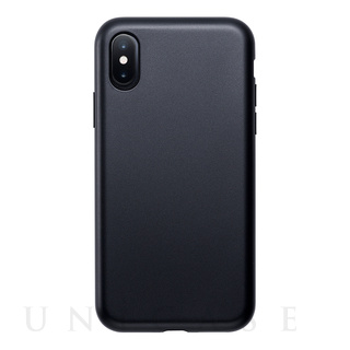 【iPhoneXS/X ケース】Smooth Touch Hybrid Case for iPhoneXS/X (Iron Black)