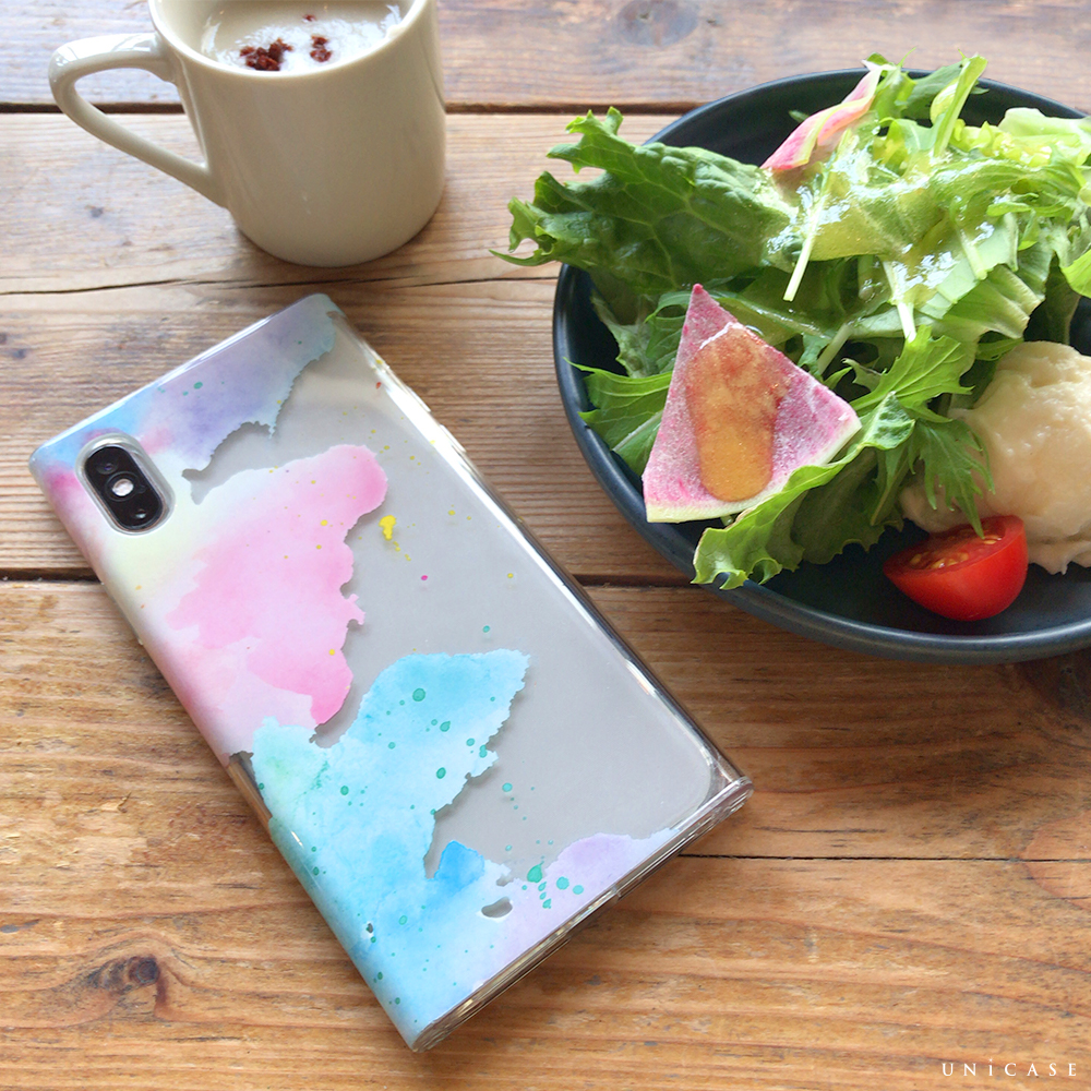 【iPhoneXS/X ケース】Louna Collections watercolor for iPhoneXS/X (pale)サブ画像