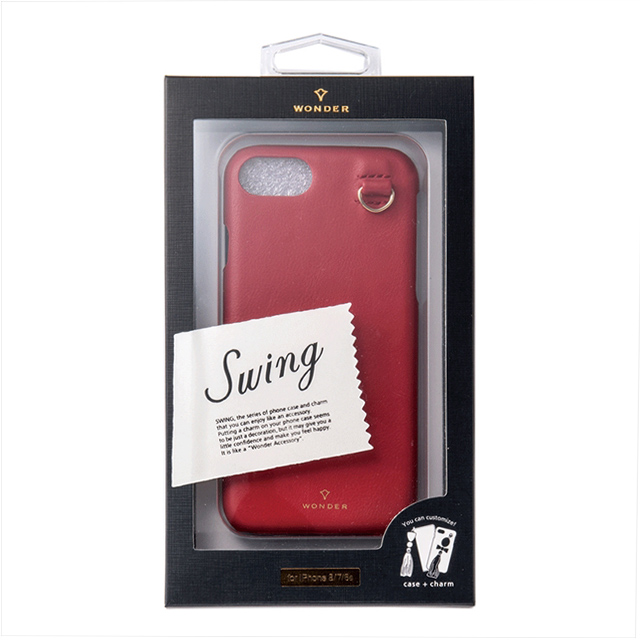 【iPhone8/7/6s/6 ケース】SWING case (RED）サブ画像