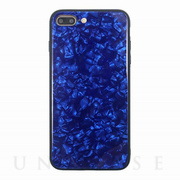 【iPhone8 Plus/7 Plus ケース】GLASS PEARL CASE (Blue)