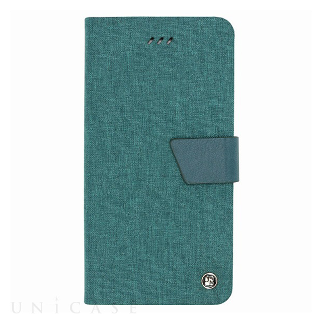 【iPhone8/7 ケース】Linen flip case (Olive)