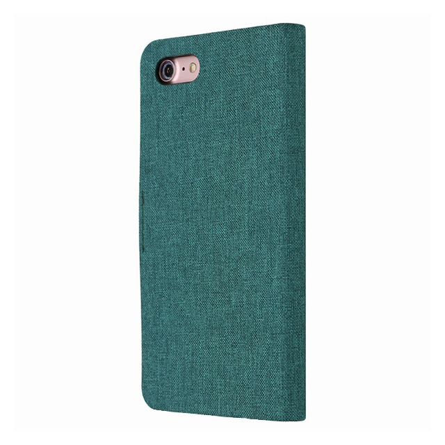 【iPhone8/7 ケース】Linen flip case (Olive)サブ画像