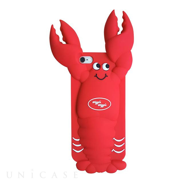 【iPhone8/7/6s/6 ケース】シリコンケース (Lobster)