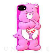 【iPhone8/7/6s/6 ケース】Care Bears シリコンケース (SHARE BEAR)
