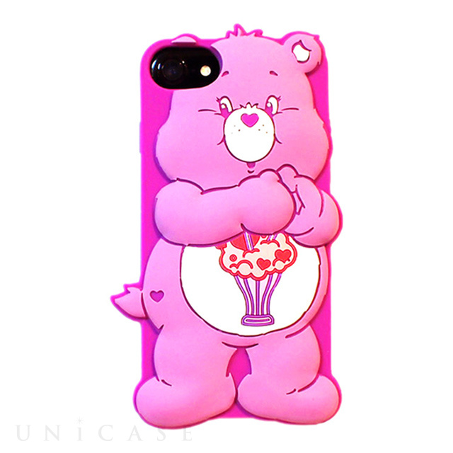 【iPhone8/7/6s/6 ケース】Care Bears シリコンケース (SHARE BEAR)