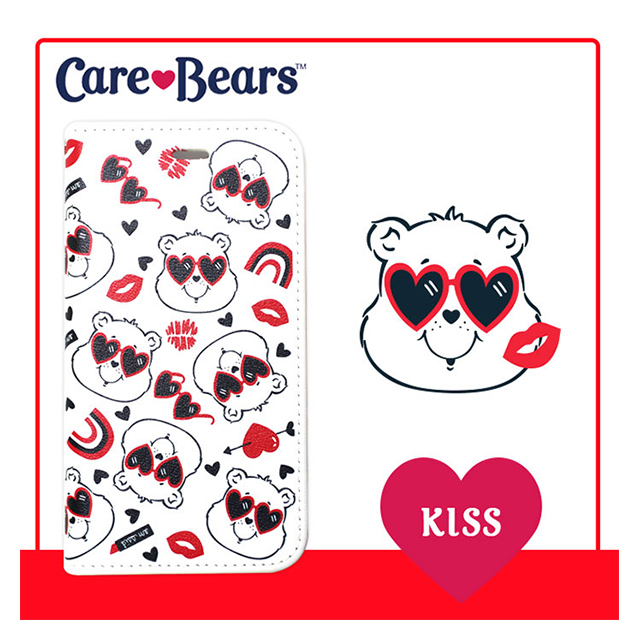 【iPhone8/7/6s/6 ケース】Care Bears × ViVi ダイアリーケース (KISS)サブ画像