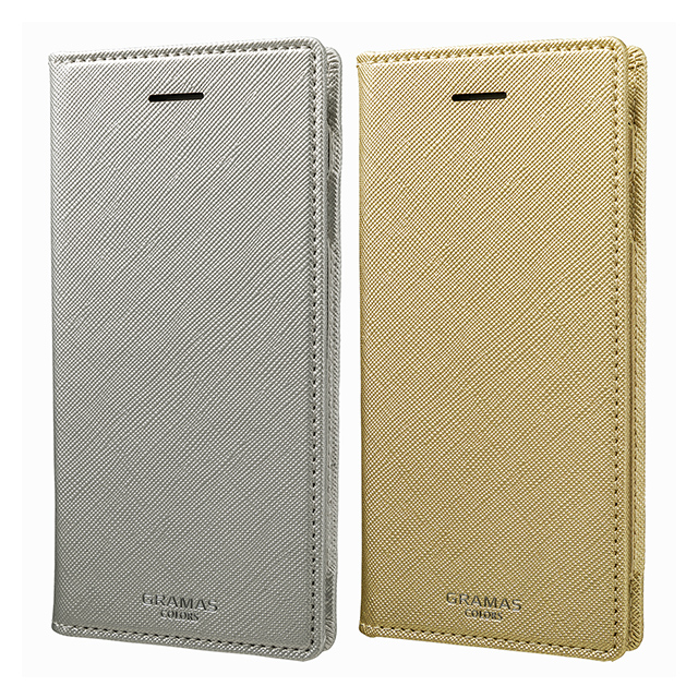 【iPhone8/7/6s/6 ケース】”Quadrifoglio” Book PU Leather Case (Champagne Gold)サブ画像