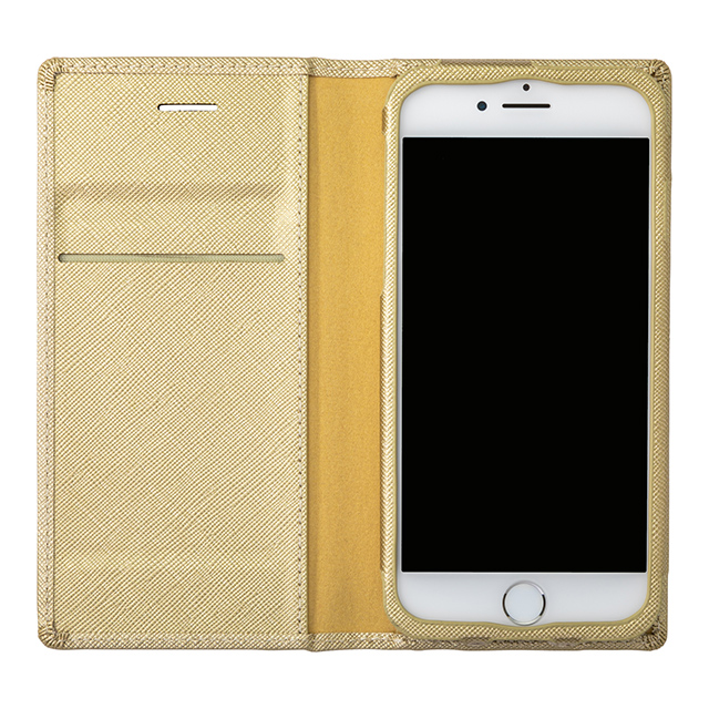 【iPhone8/7/6s/6 ケース】”Quadrifoglio” Book PU Leather Case (Platinum Silver)サブ画像