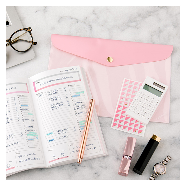 STUDY PLANNER フラットケース (PINK)サブ画像