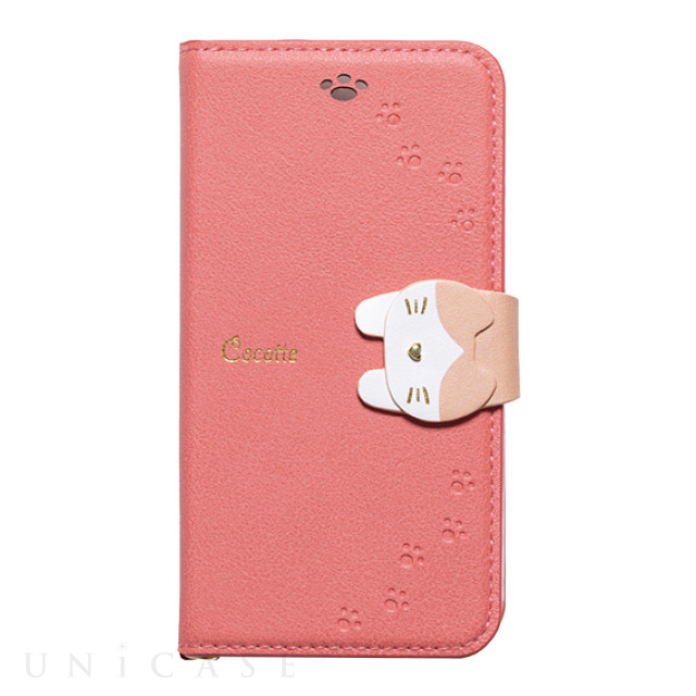 【iPhoneSE(第3/2世代)/8/7/6s/6 ケース】手帳型ケース Cocotte (Pink)