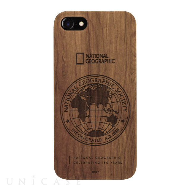 【iPhoneSE(第3/2世代)/8/7 ケース】130th Anniversary case Nature Wood (ウォルナット)