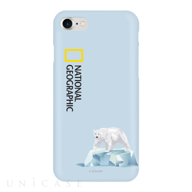 【iPhoneSE(第3/2世代)/8/7 ケース】Icebergs Case Slim Fit (ブルーベア)