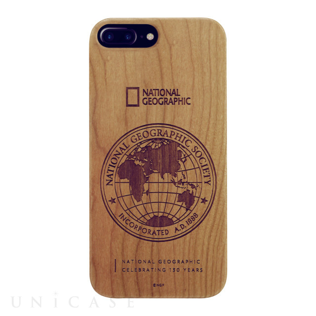 【iPhone8 Plus/7 Plus ケース】130th Anniversary case Nature Wood (チェリーウッド)