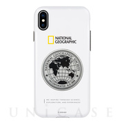 【iPhoneXS/X ケース】Global Seal Metal-Deco Case (ホワイト)