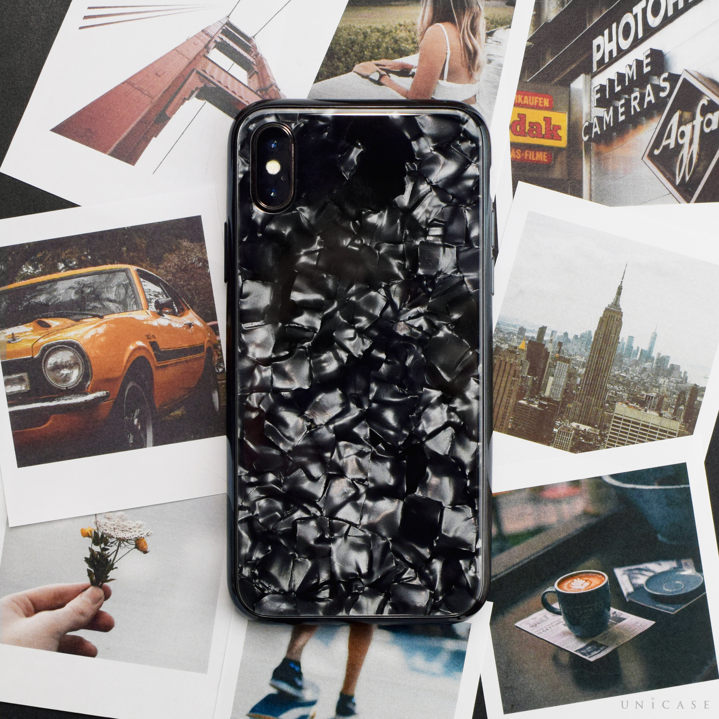 【iPhoneXS/X ケース】Glass Shell Case for iPhoneXS/X (Black)goods_nameサブ画像