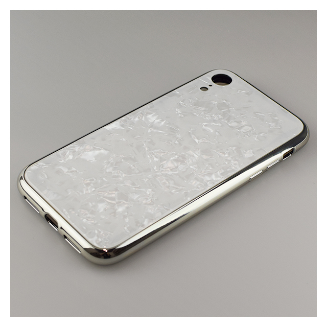 【iPhoneXR ケース】Glass Shell Case for iPhoneXR (White)サブ画像