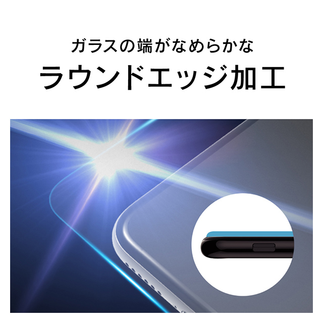 【iPhone11/XR フィルム】フレームガラス (ホワイト)サブ画像