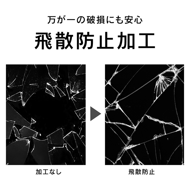 【iPhone11/XR フィルム】[FLEX 3D]アルミノシリケート ブルーライト低減 複合フレームガラス (ブラック)サブ画像