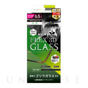 【iPhone11 Pro Max/XS Max フィルム】[FLEX 3D]Gorillaガラス 複合フレームガラス (ブラック)