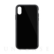 【iPhoneXR ケース】[GLASSICA]背面ガラスケース (ブラック)