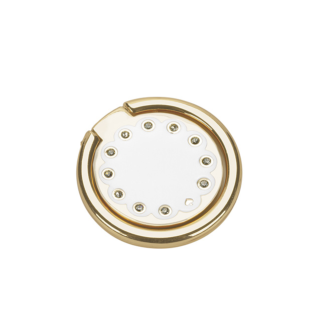 【iPhoneXR ケース】BUNDLE -GOLD SCALLOP scallop gold glitter/clear/cream scallop gold ringサブ画像