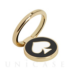 RING STAND (COLORBLOCK black/cream/gold)