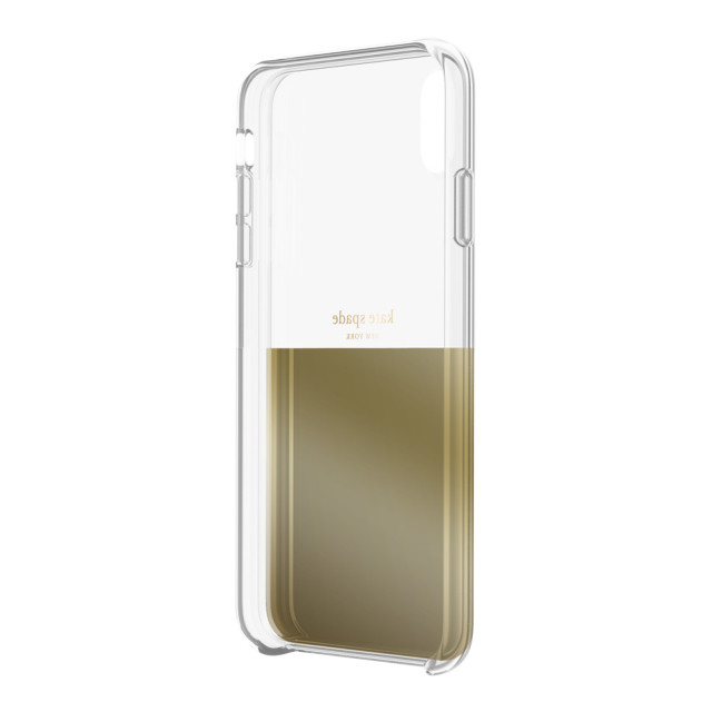 【iPhoneXS Max ケース】HALF CLEAR CRYSTAL -GOLD/gold foil/cleargoods_nameサブ画像